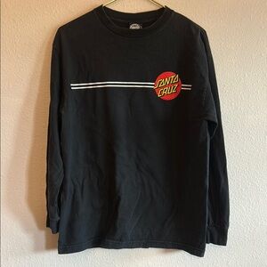 Santa Cruz Black Cotton Shirt